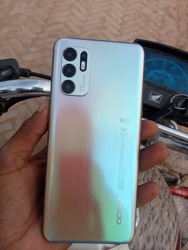 Oppo Reno 6 faris mobile all ok charger original Taba h 0