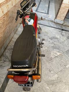 Honda CD 70 Cc Red Color