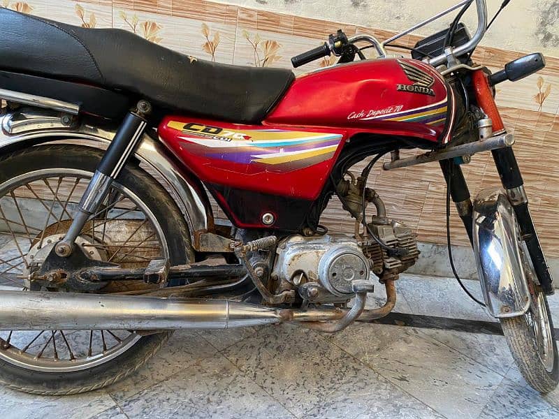 Honda CD 70 Cc Red Color 3