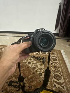 Nikon dslr camera with extra lens