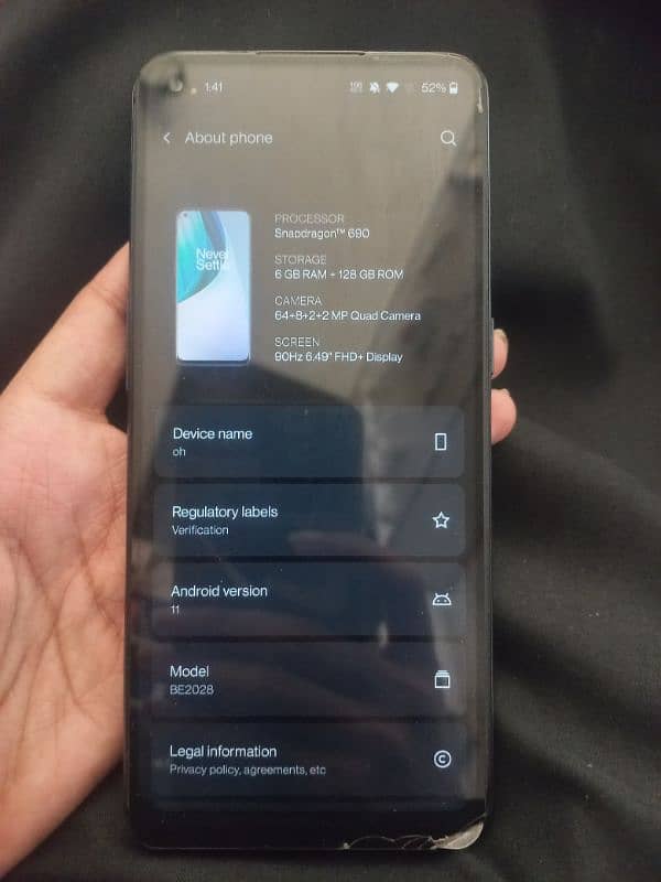 OnePlus Nord N10 8/128 3