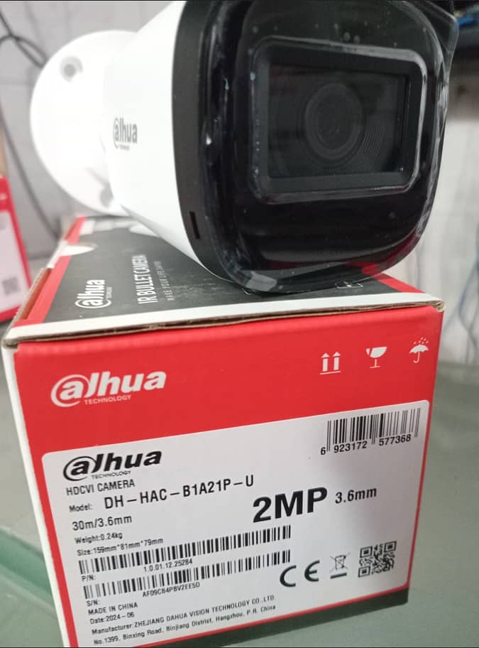 CCTV Dahua Security Cameras / 4 Cameras 5mp Package / cctv / dvr 3