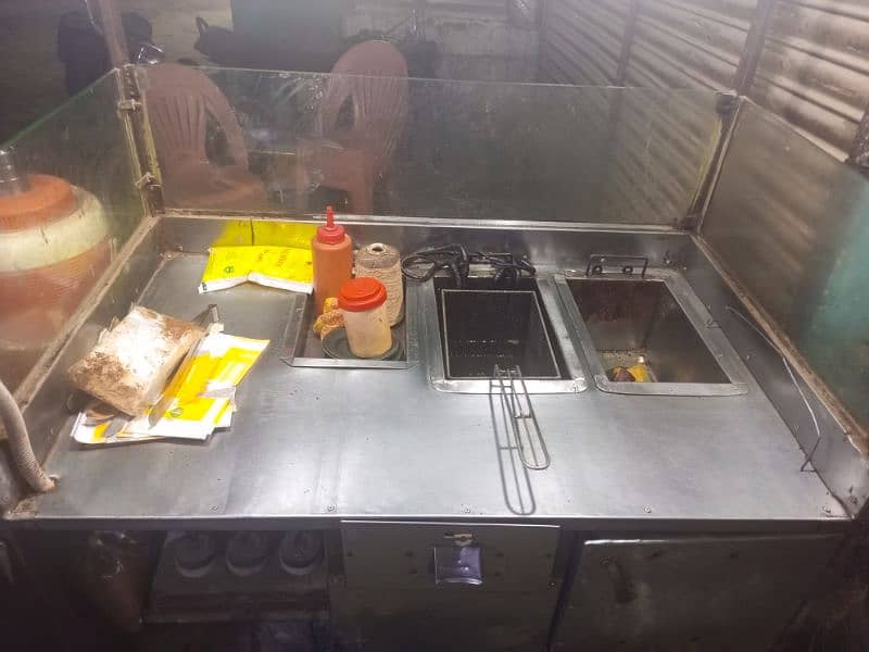 burger and chip counter for sale 9