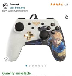 BRAND NEW ZELDA NINTENDO CONTROLLER