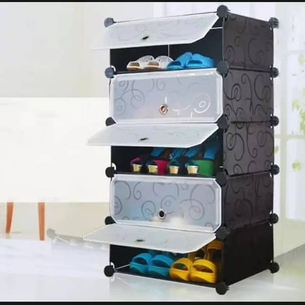 5 layer Cubes Storage Cabinet/Shoe Rack 1