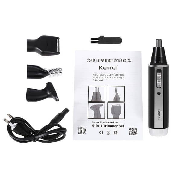 Kemei KM-6640 4 IN 1 TRIMMER 4