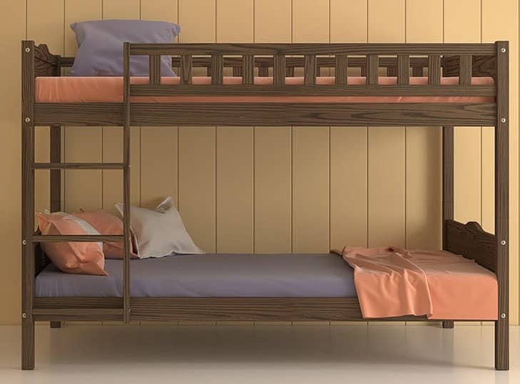 InterWood Bunk Bed (Pine Wood) 7