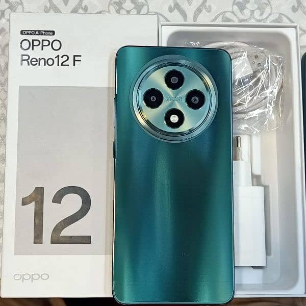 new phone just box open oppo Reno 12F 0