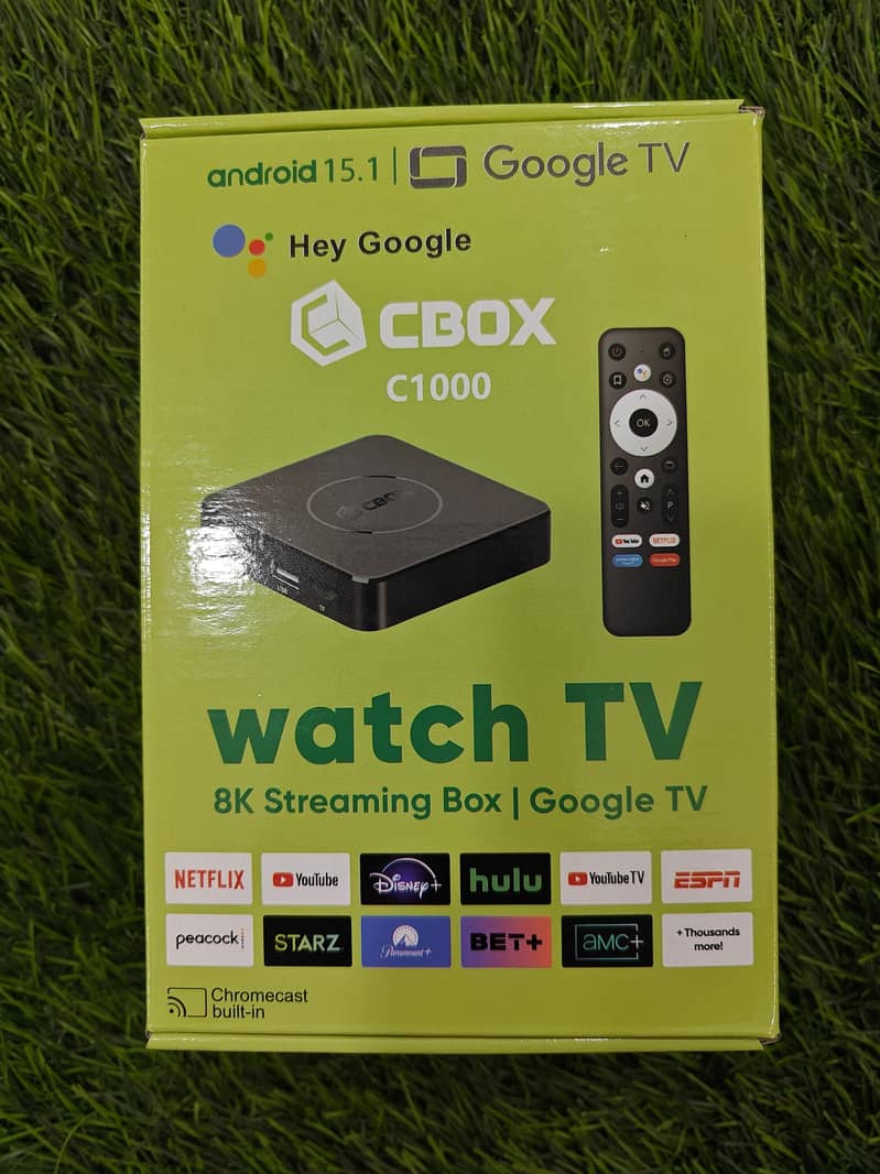 Cbox C1000 andriod 15.1 original 2/16 show 8/128 voice control 0