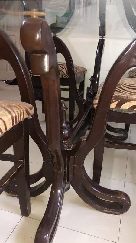 sheeshum dinning table 6 person high quality 2