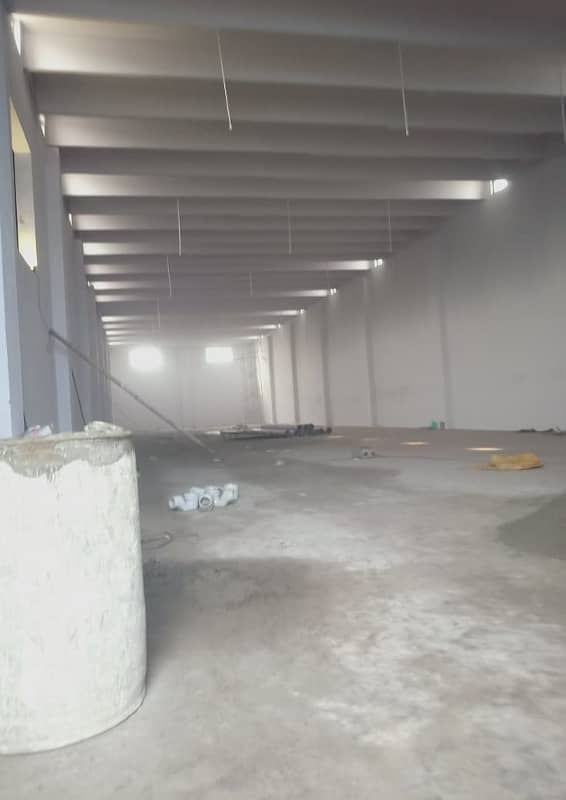 37000 sq. ft. factory available for rent in Sunder Estate Lahore 8