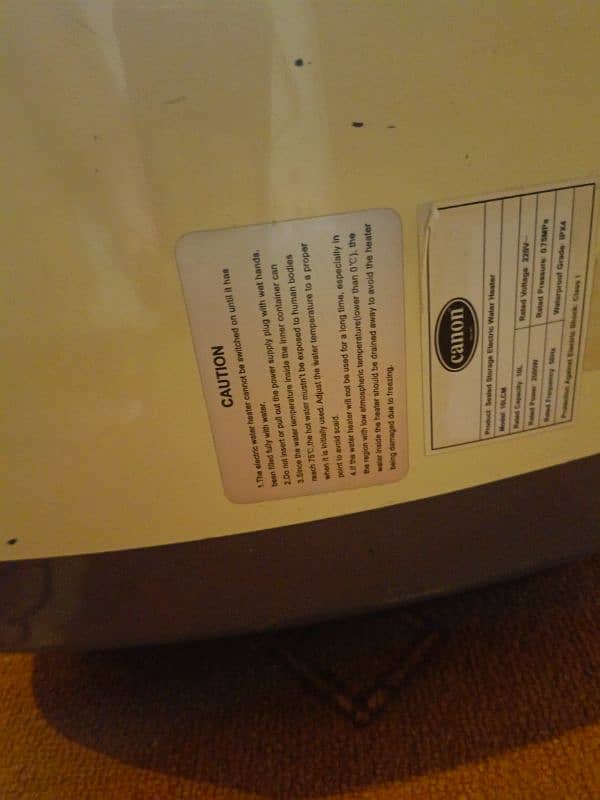 canon 10 ltr instant geyser electric water heater 0321.4848348 2