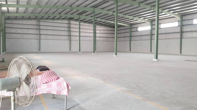 6 Kanal Brand new factory available for rent in Sunder Estate Lahore 6