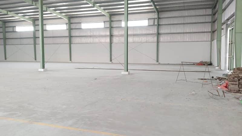 6 Kanal Brand new factory available for rent in Sunder Estate Lahore 7