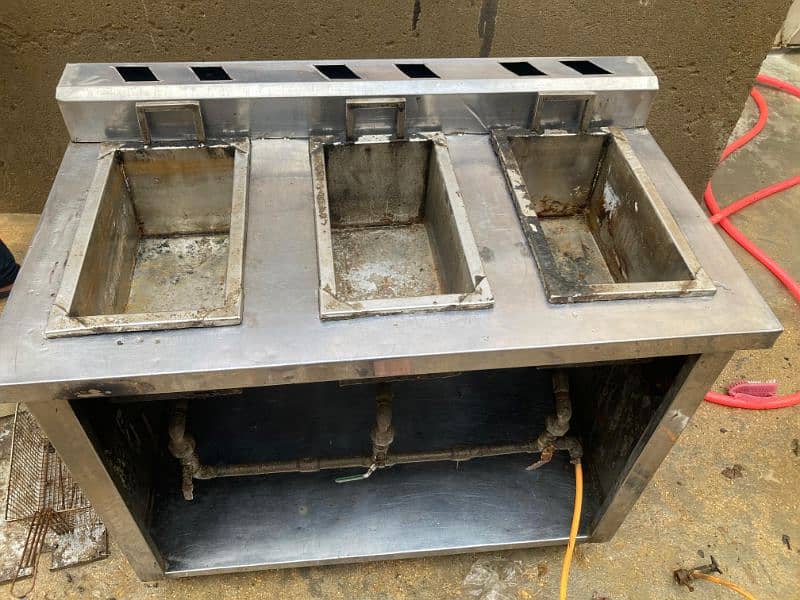 Stainless steel potato fryer 7