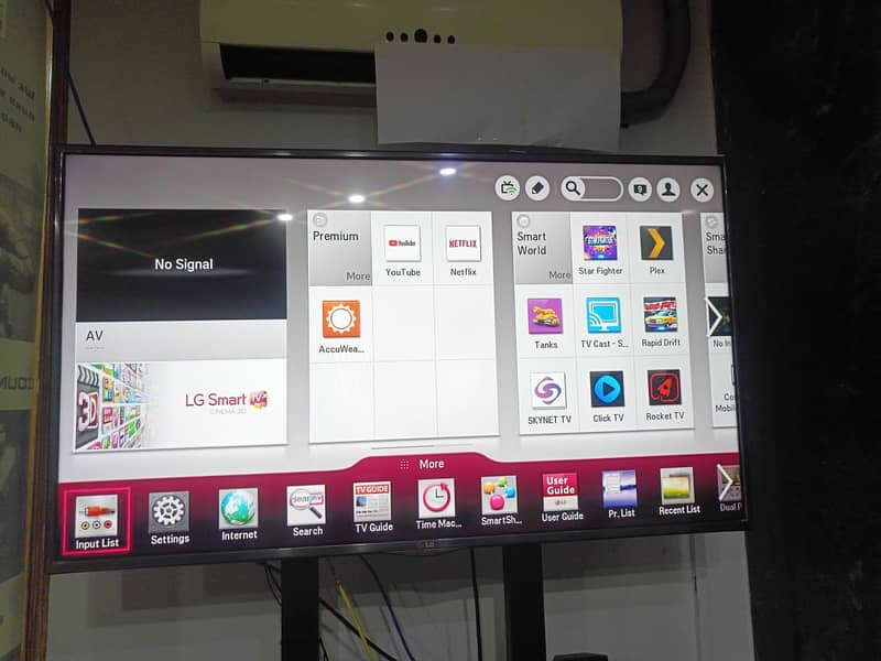 LG 50 inch 3D Smart TV with Sony Hometheatre 0