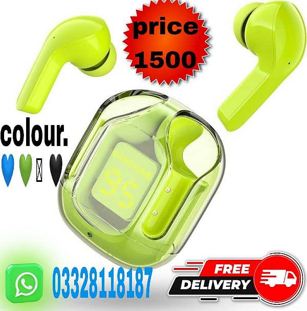 ABS Plastic  • Color: Green, Black, Blue, Pink, White 0