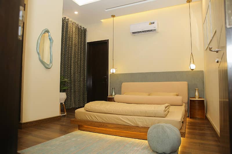 Two bed furnished flat available for rent in Zarkoon Height 8