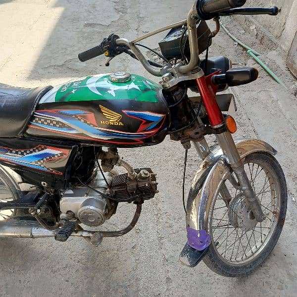 super Star motor Cycle 70cc urgent for sale 2