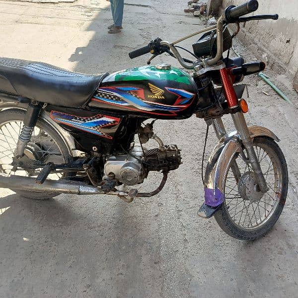 super Star motor Cycle 70cc urgent for sale 4