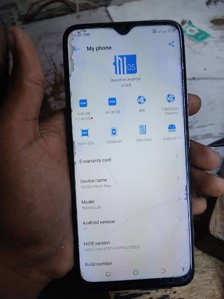 tecno pova neo with box 4 64 pta approved 8