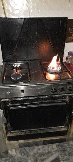 3 burner cooking range 0