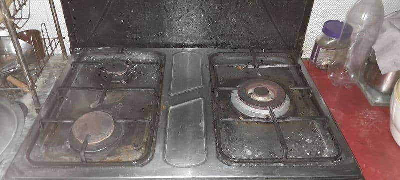 3 burner cooking range 2