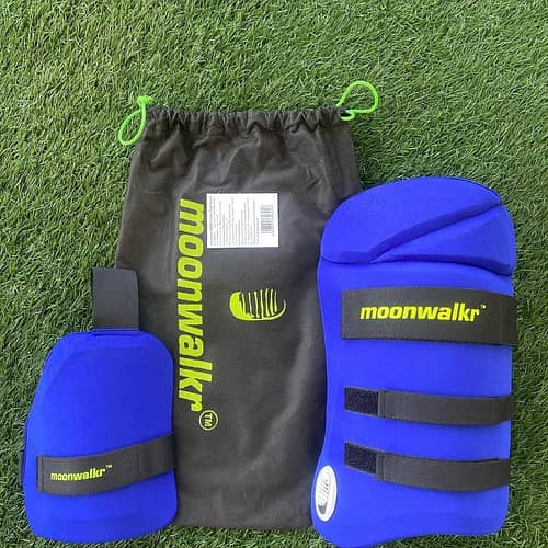 Left-Handed Large-Size Moonwalkr Thigh Pads  Premium Cricket Thigh Pad 0