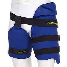 Left-Handed Large-Size Moonwalkr Thigh Pads  Premium Cricket Thigh Pad 1