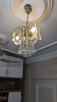 Chandelier (Jhoomar) with 3 bulbs