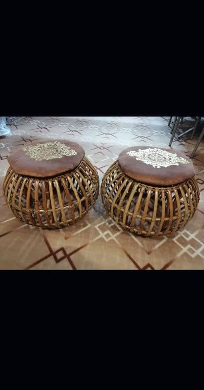 soft wood stools 2