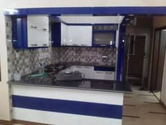 kitchen cabinet and granite marble