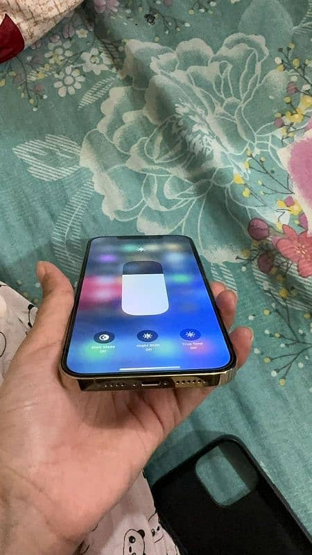 iphone 12 pro max 256gb non pta fU with box golden 6