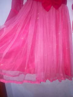 Barbie style pink frock