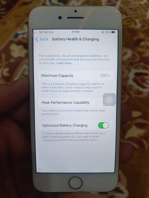 IPHONE 8 256 GB 100 BATTERY 1