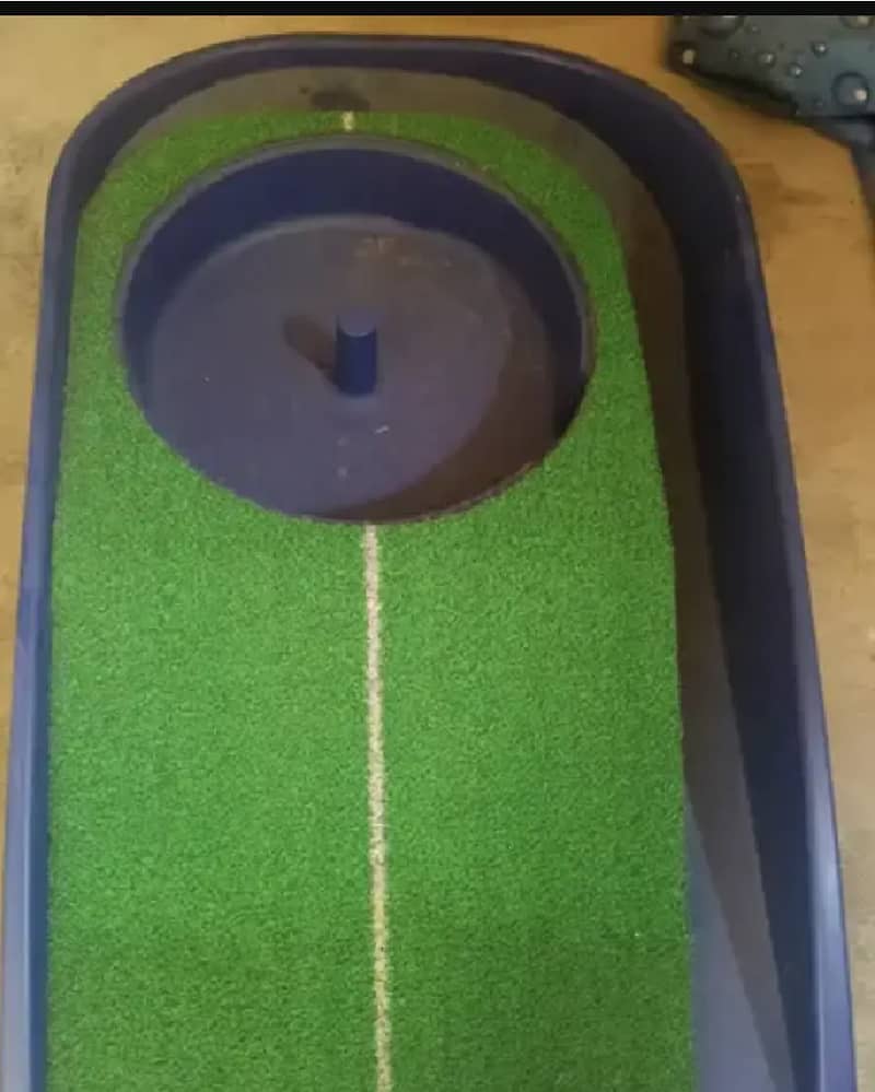 Golf putt practice mat 1