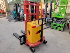 1.5 Ton Semi Electric Pallet Stacker Lifter Forklift for Sale in KHI 0