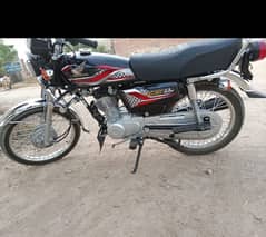 Honda 125 black colour brand new bike 23/24Modal