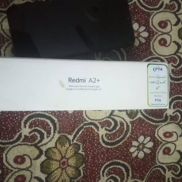 Redmi a2+ with box 1