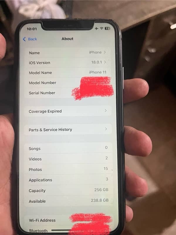 iPhone 11jv 256 gb exchange possible 0