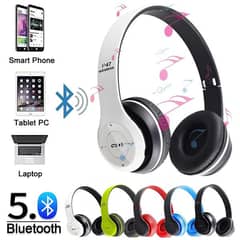 P47 Headset 5.0 Bluetooth Headset Game Headset for iPhone & Android