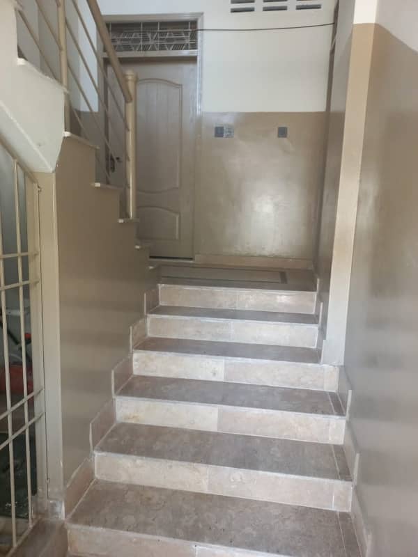 QAYYUMABAD SECTOR D FLAT FOR RENT FIRST FLOOR 1