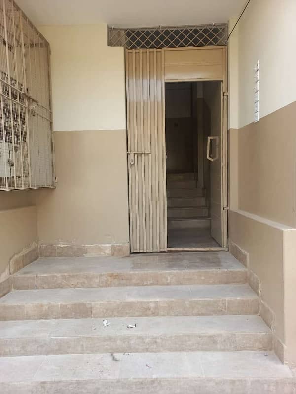 QAYYUMABAD SECTOR D FLAT FOR RENT FIRST FLOOR 4