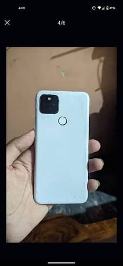 Google Pixel 4a5g 6/128 with rapid vivo charger just clr otra howa