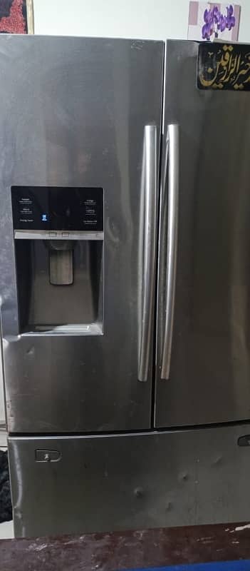 samsung 2 door fridge and freezer 0