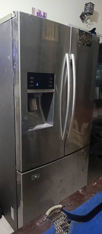 samsung 2 door fridge and freezer 1