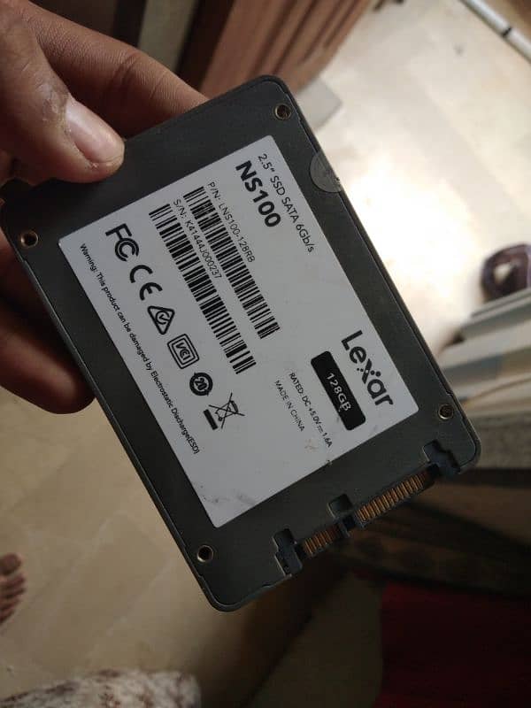 Lexar NS100 128GB SSD Available in Good Health 1