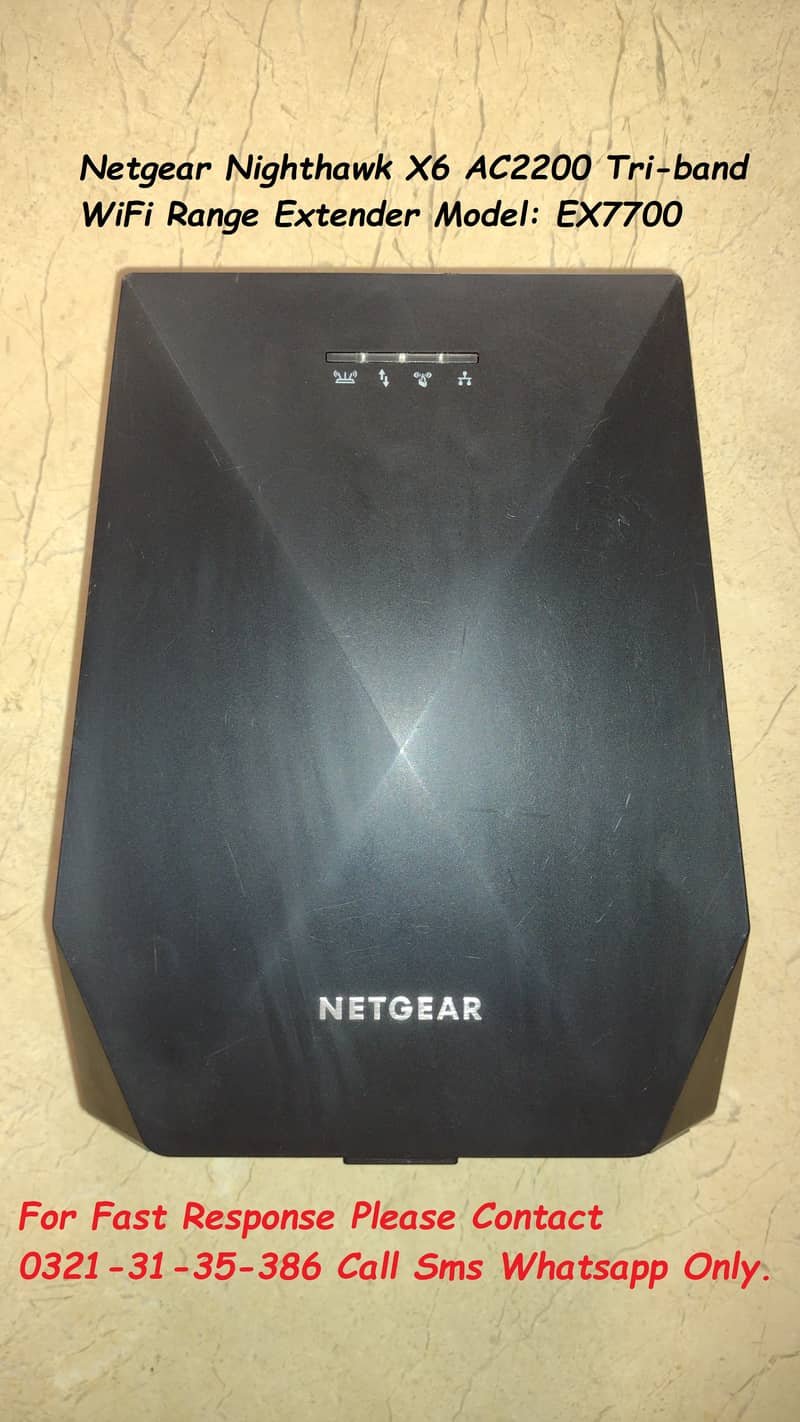 netgear nighthawk x6 ac2200 tri-band wifi router 1