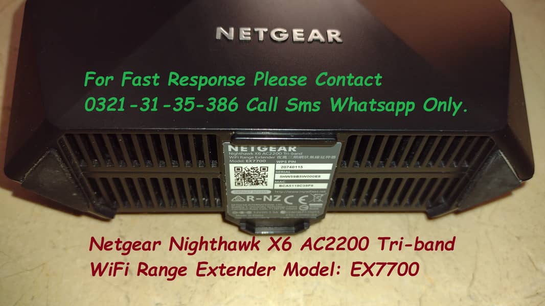 netgear nighthawk x6 ac2200 tri-band wifi router 3