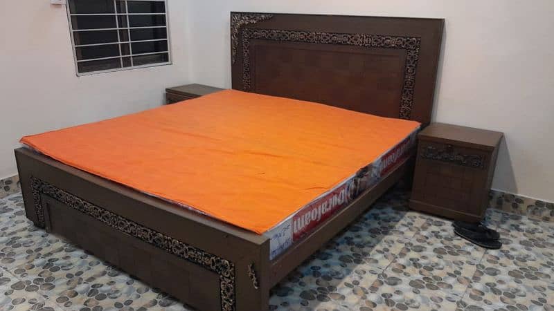 Sheesham Wood King Size Bed Set - Imported from Chiniot City 0